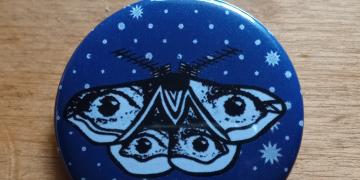 Mascot Moth badges